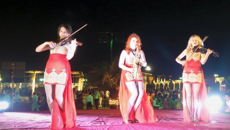 female trio musicians mumbai